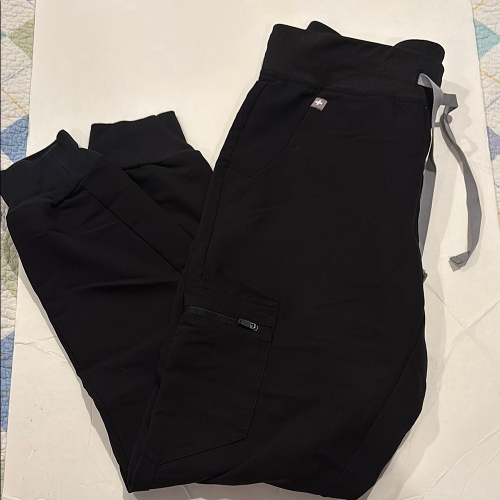 Figs Black Jogger Pant